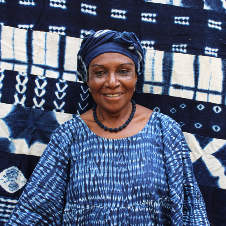Mali, Cooperative Djiguiyaso / Aïssata Namoko, Indigo Dyeing