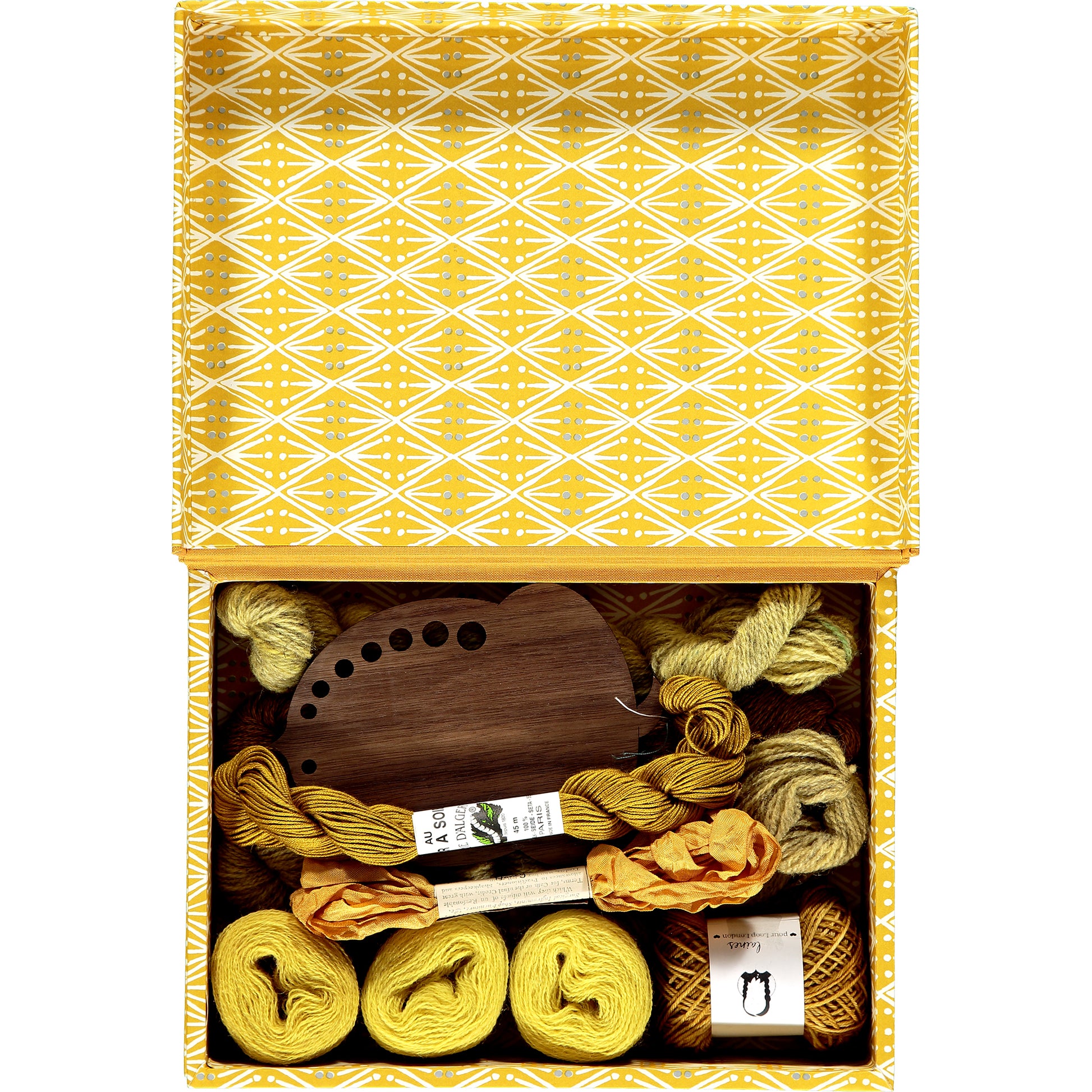 Selvedge& Cambridge Imprint, Haberdashery Box (Assortment of Colours Available)